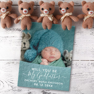 Puzzle Serez-Vous Mon Godfather Classy Photo personnalisé