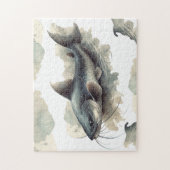 Puzzle - Série aquarelle : Catfish (Vertical)