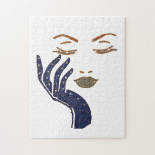 PUZZLE SÉRIE KEEP IT CUTE - BLEU MARINE