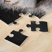 Puzzle Sérieux visage de tigre (Côté)