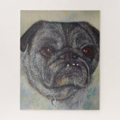 Puzzle Serious Fun Pug Puppy (Vertical)
