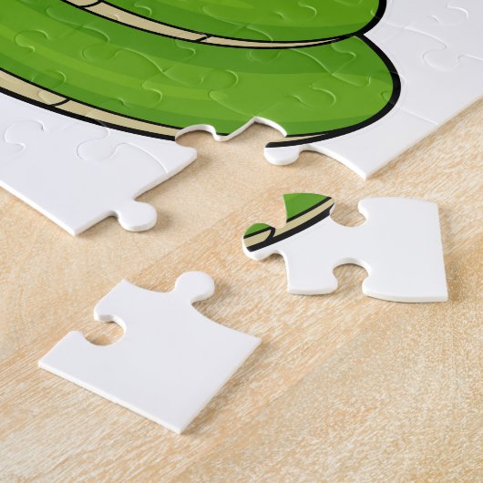 Puzzle Serpent avec cravate de cabot (Côté)