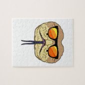 Puzzle Serpent avec lunettes de soleil (Horizontal)