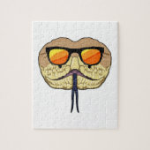 Puzzle Serpent avec lunettes de soleil (Vertical)