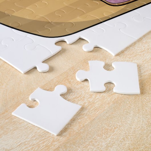 Puzzle Serpent avec muffin (Côté)