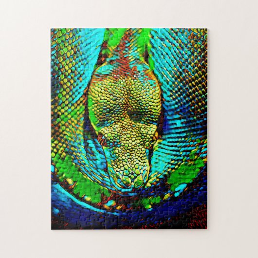 Puzzle Serpent d'arc-en-ciel (Vertical)