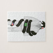 Puzzle Serpent de Jiu Jitsu de Brésilien (Horizontal)