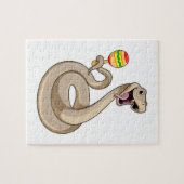 Puzzle Serpent en musicien avec Maracas (Horizontal)
