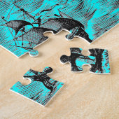 Puzzle Serpent maritime et voilier (Côté)