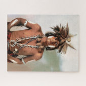 Puzzle Serpent Priest, un Indien américain (Horizontal)