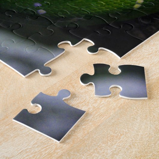 Puzzle Serpent vert (Côté)