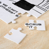 Puzzle Service de l'église mariage Vicar ne peut pas frot (Côté)
