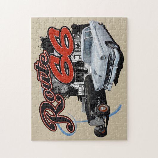 Puzzle Service de l'itinéraire 66 (Vertical)