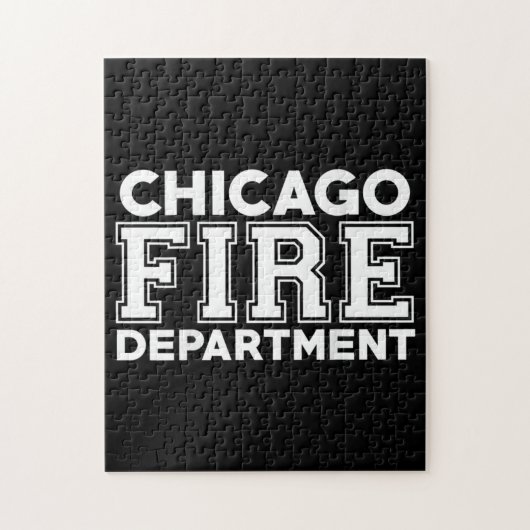 Puzzle Service des pompiers de Chicago Secourt (Vertical)