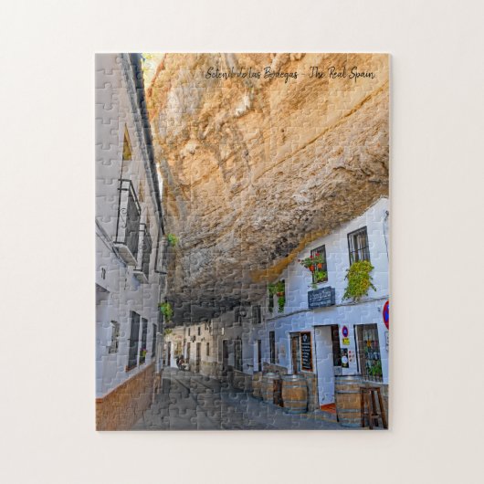 Puzzle Setenil de las Bodegas - La véritable Espagne (Vertical)