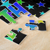 Puzzle "SETH" Prénom, Amusant "HEUREUX ANNIVERSAIRE" (Côté)