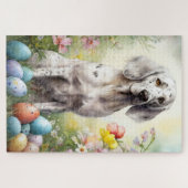 Puzzle Setter anglais avec oeufs de Pâques (Horizontal)