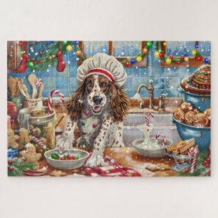 Puzzle Setter Anglais Fête de Noël en Cuisine : Un Noël F