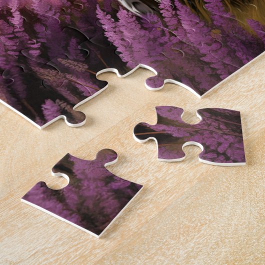 Puzzle Setter anglais sur la mare (Côté)