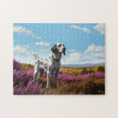 Puzzle Setter anglais sur la mare (Horizontal)