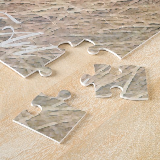 Puzzle Setter irlandais avec faisan (Côté)