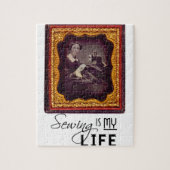 Puzzle Sewing Is My Life (Vertical)