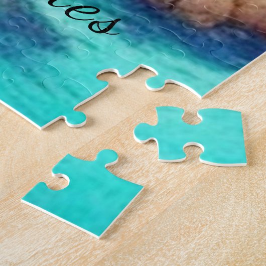 Puzzle Seychelles Beach Art Ocean Lover (Côté)