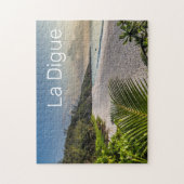 Puzzle Seychelles La Digue Sunset Beach Souvenir de vacan (Vertical)