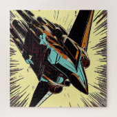 Puzzle SF Anime Starfighter - Woodcut (3) (Horizontal)