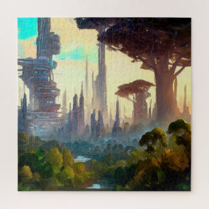 Puzzle SF City Forest Planet (1)