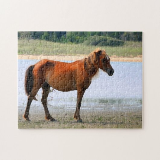 Puzzle Shackleford encaisse le cheval (Horizontal)