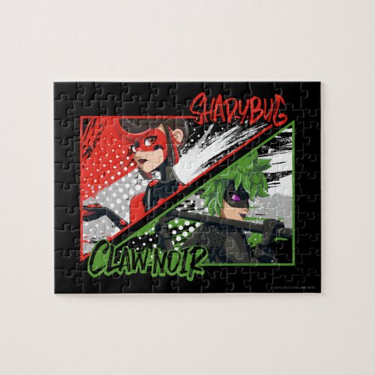 Puzzle Shadybug et Noir glacé (Horizontal)