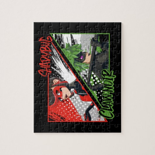 Puzzle Shadybug et Noir glacé (Vertical)