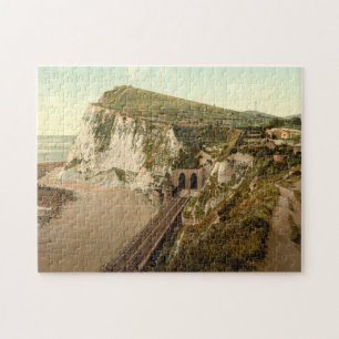 Puzzle Shakespeare's Cliff à Dover, Kent, Angleterre,