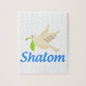 Puzzle Shalom Dove (Vertical)