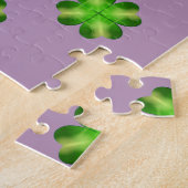 Puzzle Shamrock de la Saint-Patrick (Côté)