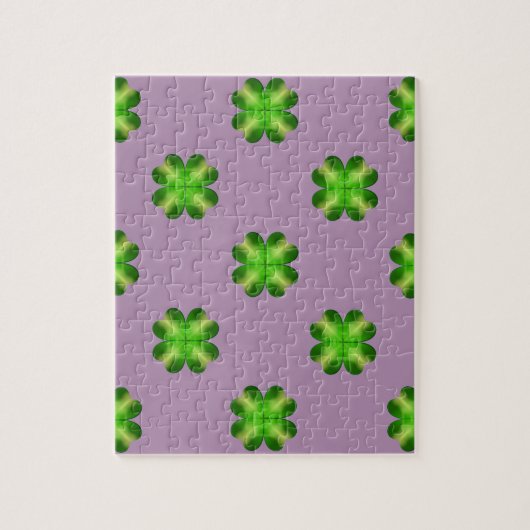 Puzzle Shamrock de la Saint-Patrick (Vertical)