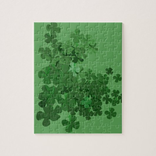 Puzzle Shamrock de la Saint-Patrick (Vertical)