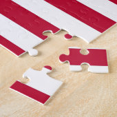 Puzzle Shamrock du drapeau irlandais américain Clover St. (Côté)