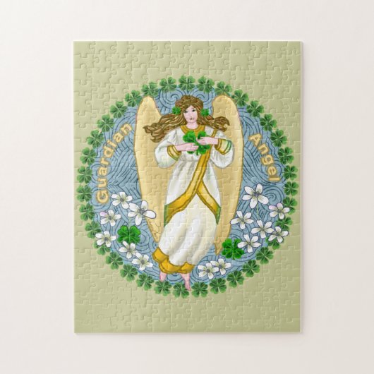 Puzzle Shamrock irlandais Angel (Vertical)