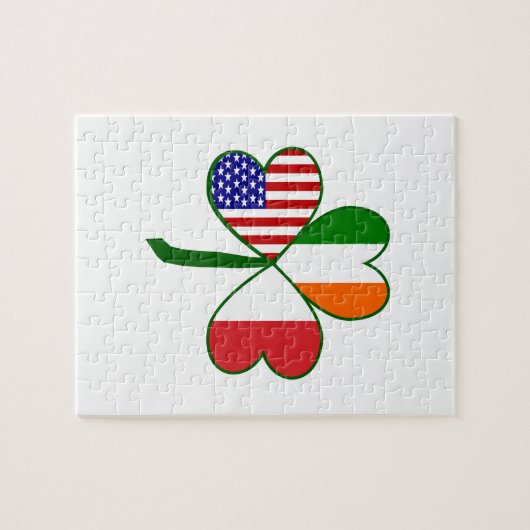 Puzzle Shamrock polonais (Horizontal)