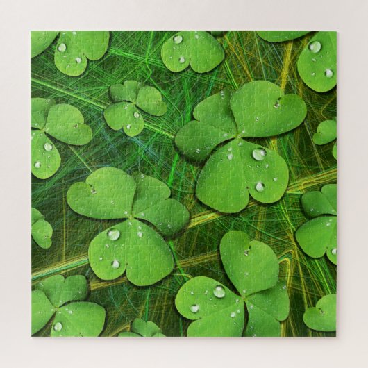 Puzzle Shamrock vert St Patrick iPhone 5 Coque-Mate (Vertical)