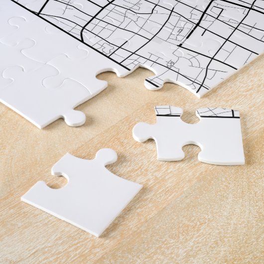 Puzzle Shanghai Chine (Côté)