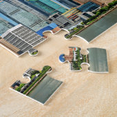 Puzzle Shanghai Skyline depuis le Bund - 8x10 - 110 pc (Côté)