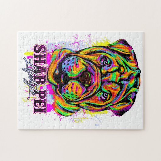 Puzzle Shar Pei Chien Chien Chien Chien Lifestyle   (Horizontal)