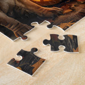 Puzzle Shar Pei Halloween Éffrayant (Côté)