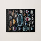 Puzzle Shark faces Which Face Do You Want To Encounter (Horizontal)