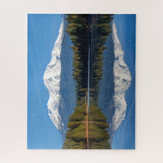 PUZZLE SHASTA DE BÂTI REFLÉTÉ (Vertical)