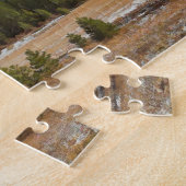 Puzzle SHASTA du BÂTI 310D À TRAVERS Un CHAMP De NEIGE (Côté)