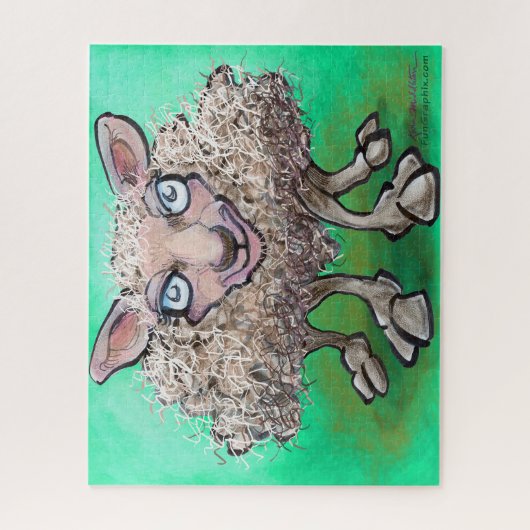 Puzzle Sheep Jigsaw (Vertical)
